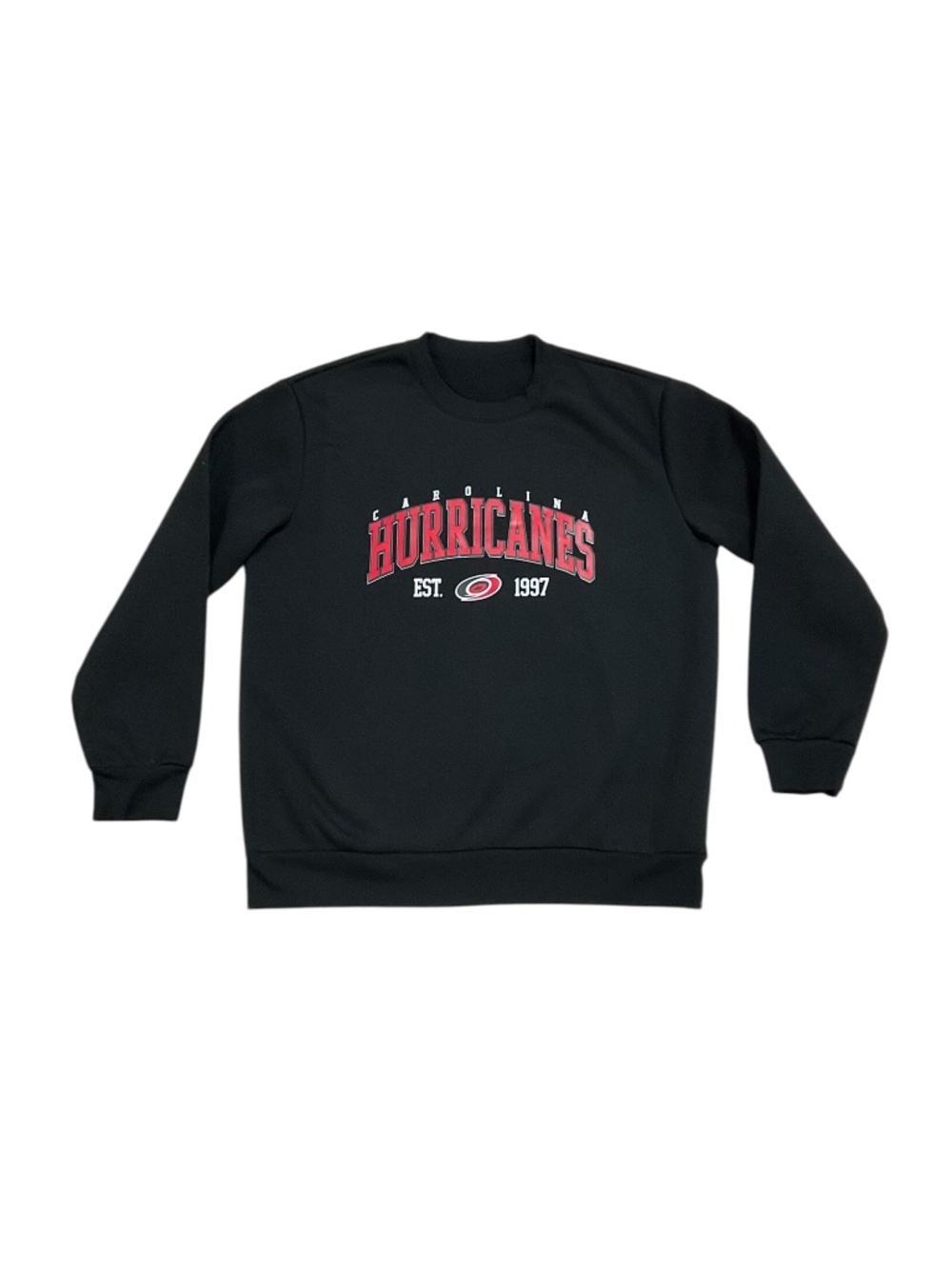 Carolina Hurricanes Est. 1997 Graphic Sweatshirt Black Size Large